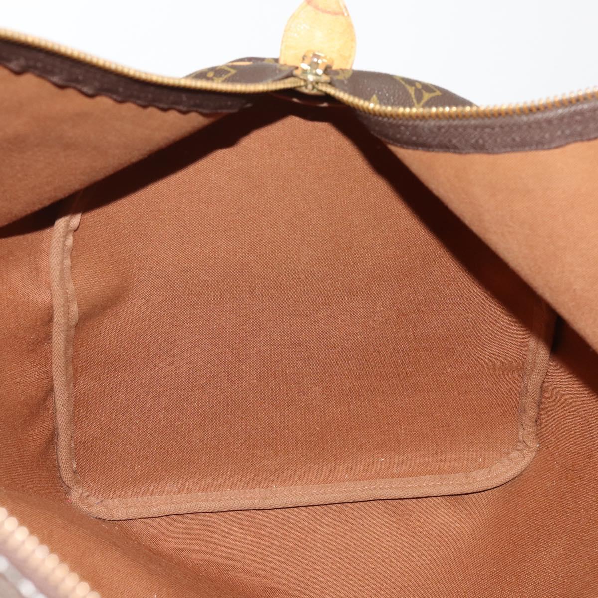 LOUIS VUITTON Monogram Keepall 55 Boston Bag M41424 LV Auth 193036