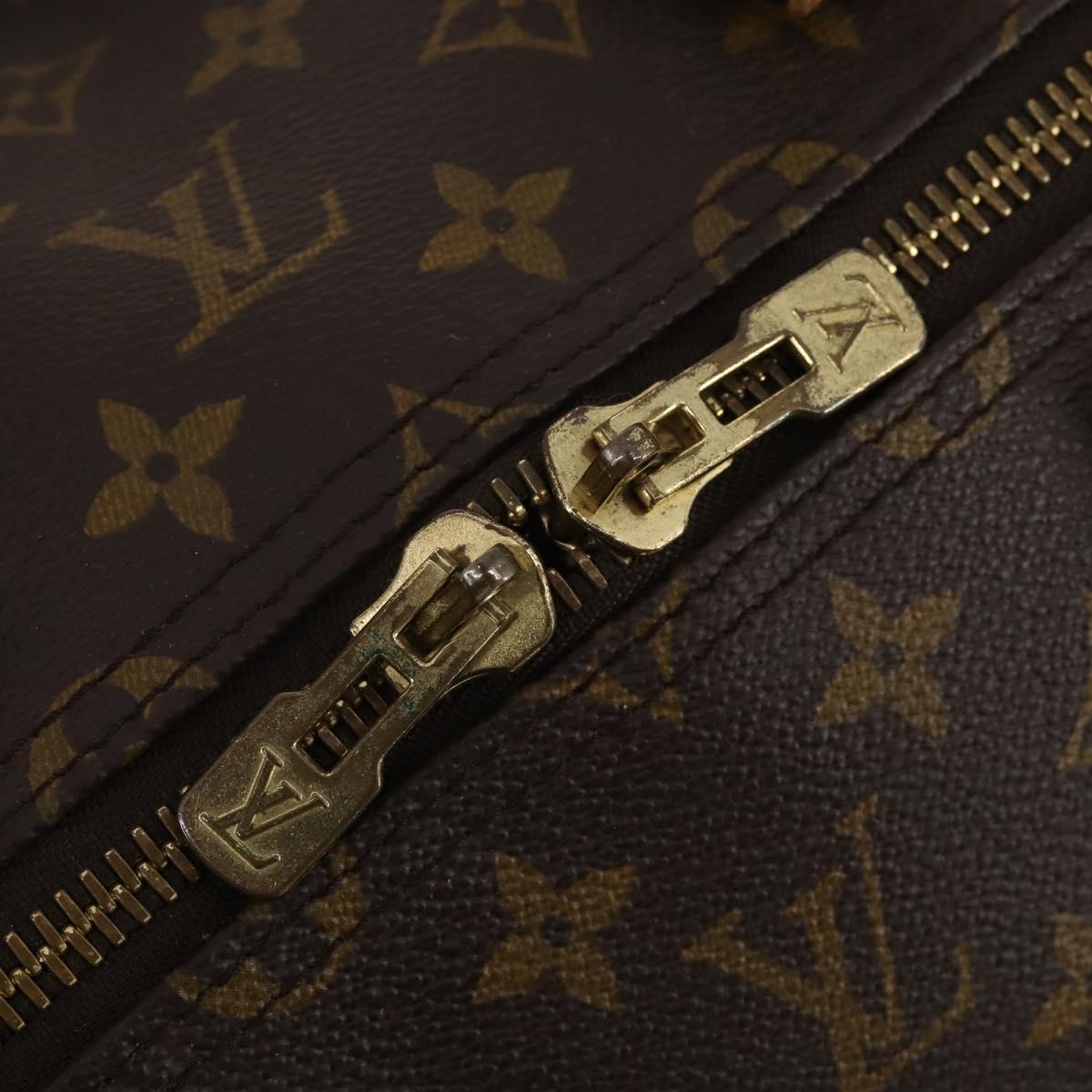 LOUIS VUITTON Monogram Keepall 55 Boston Bag M41424 LV Auth 193037