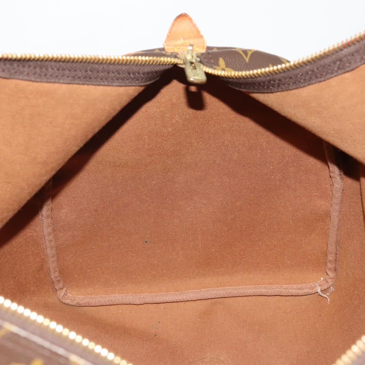 LOUIS VUITTON Monogram Keepall 55 Boston Bag M41424 LV Auth 193037