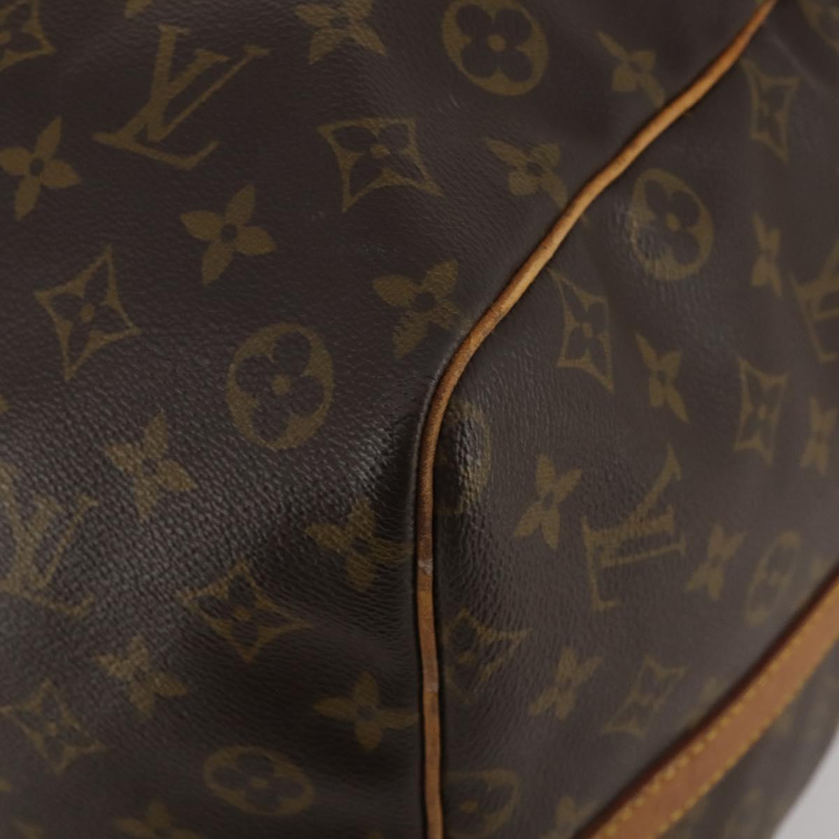 LOUIS VUITTON Monogram Keepall Bandouliere 60 Boston Bag M41412 LV Auth 193038