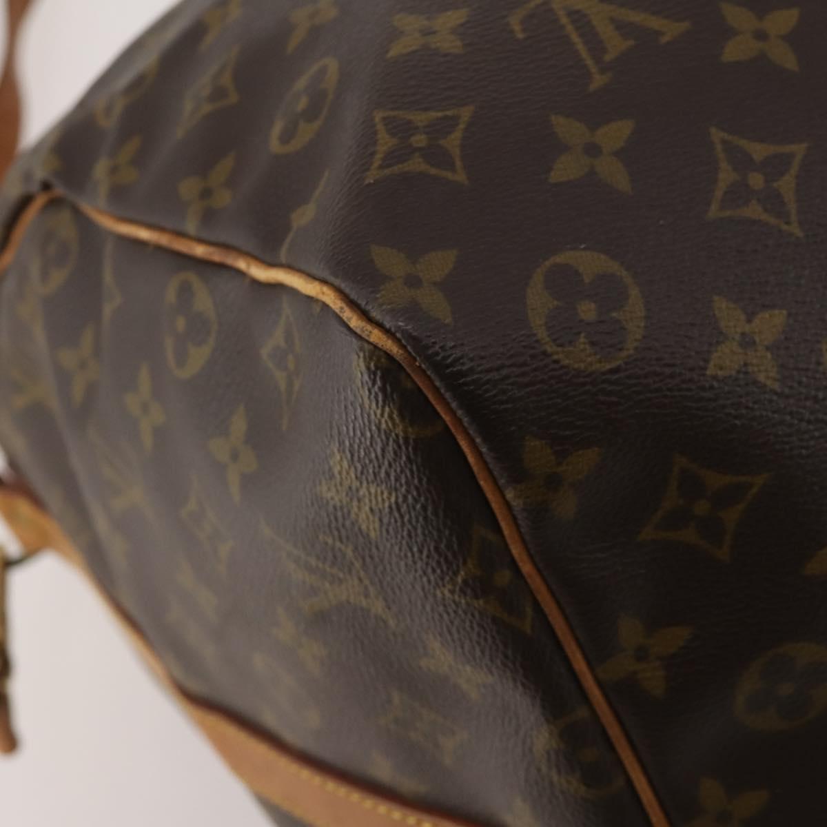 LOUIS VUITTON Monogram Keepall Bandouliere 60 Boston Bag M41412 LV Auth 193038
