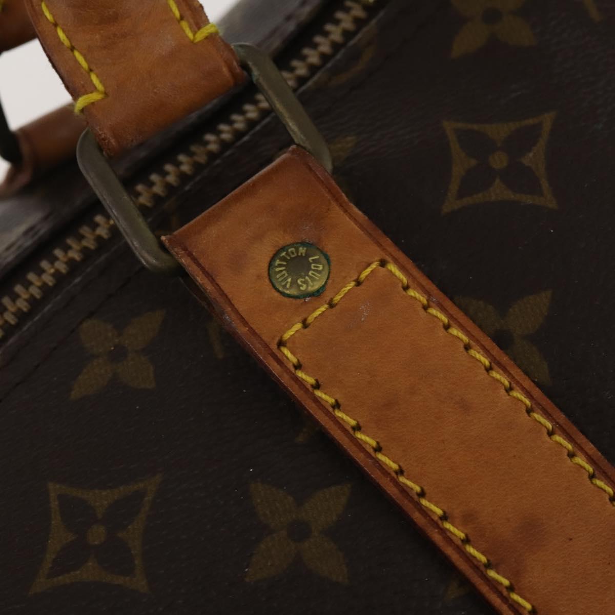 LOUIS VUITTON Monogram Keepall Bandouliere 60 Boston Bag M41412 LV Auth 193038