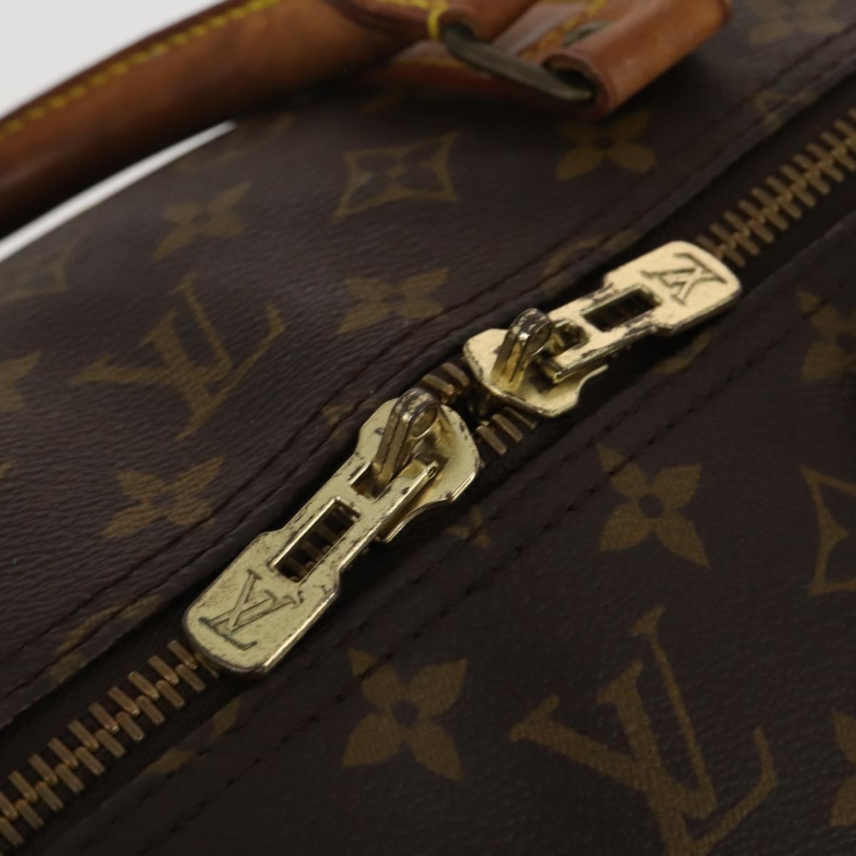 LOUIS VUITTON Monogram Keepall Bandouliere 60 Boston Bag M41412 LV Auth 193038