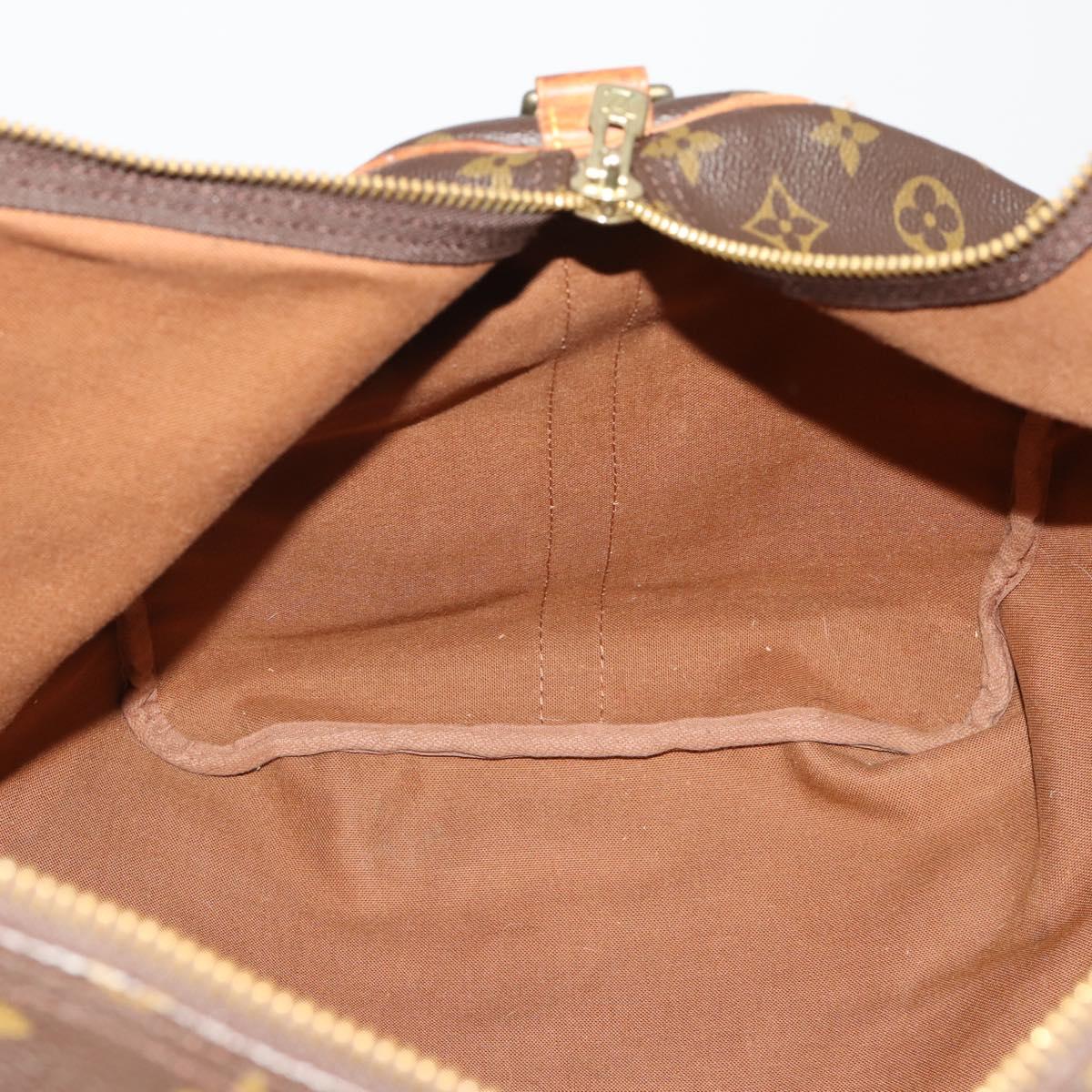 LOUIS VUITTON Monogram Keepall Bandouliere 60 Boston Bag M41412 LV Auth 193038