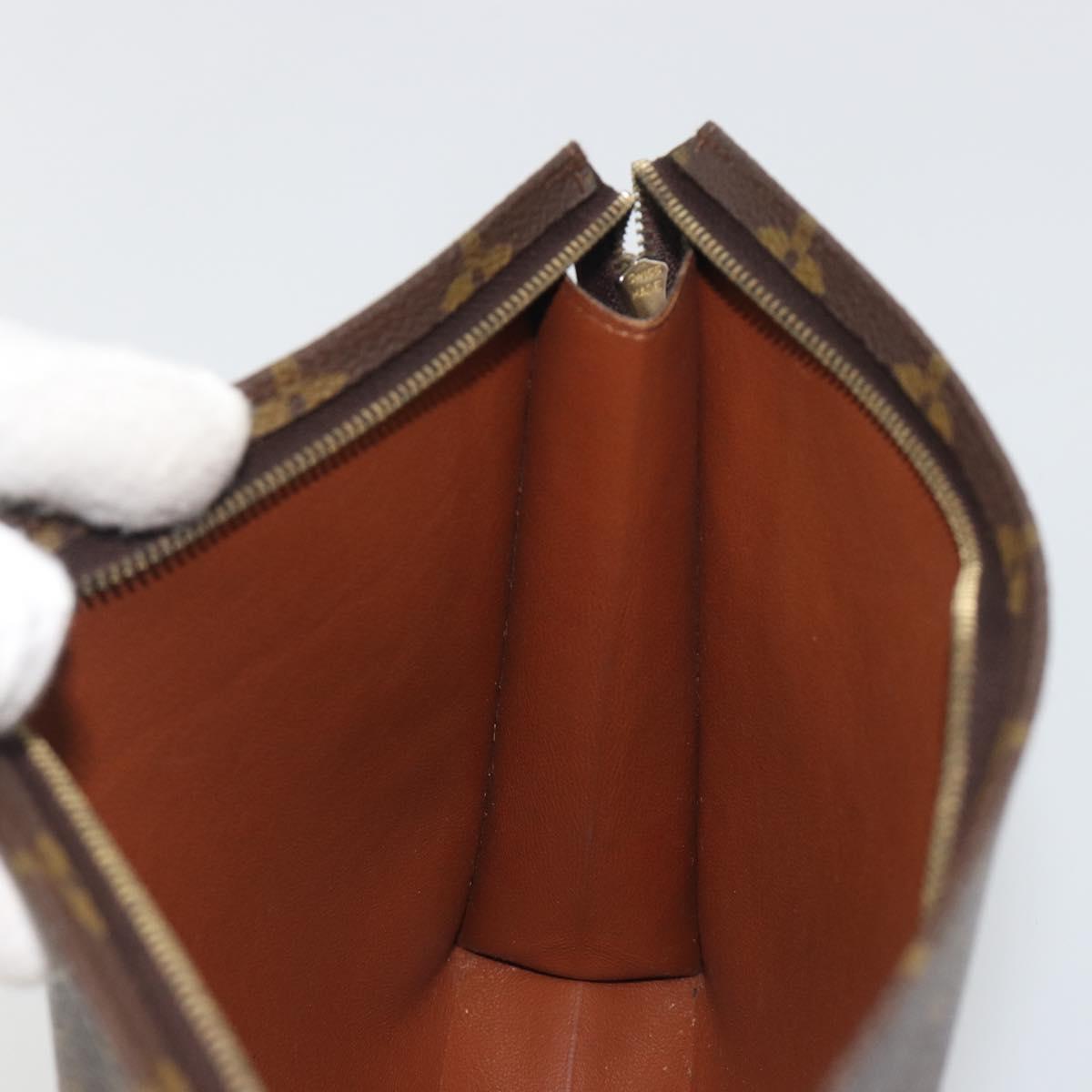 LOUIS VUITTON Monogram Poche Toilette 26 Pouch M47542 LV Auth 193058