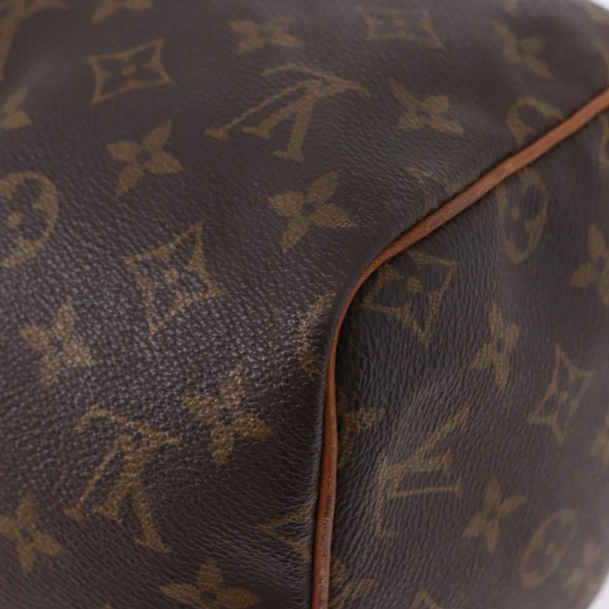 LOUIS VUITTON Monogram Speedy 30 Hand Bag M41526 LV Auth 193059
