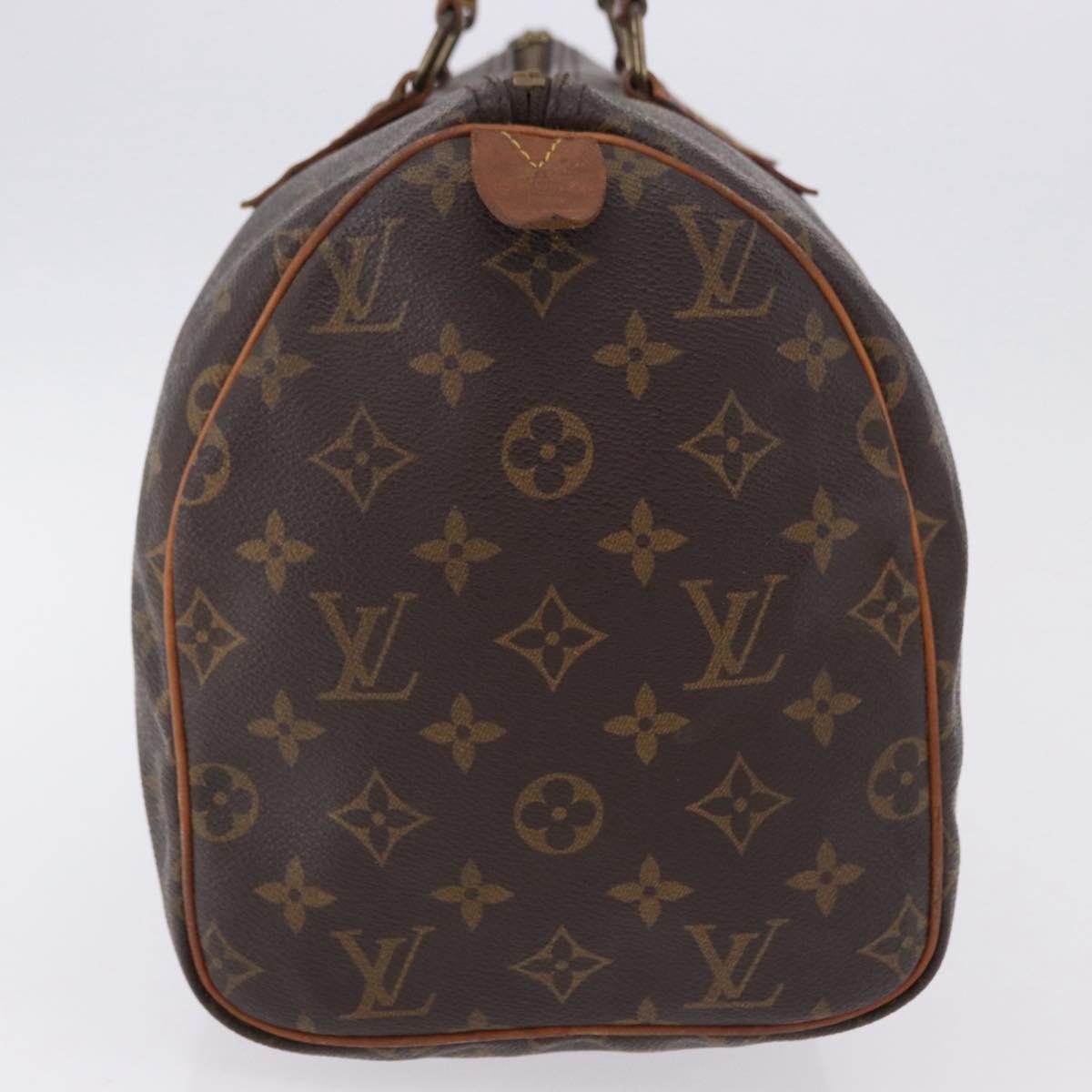 LOUIS VUITTON Monogram Speedy 30 Hand Bag M41526 LV Auth 193059