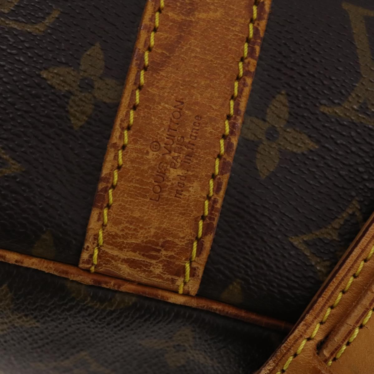 LOUIS VUITTON Monogram Keepall Bandouliere 45 Boston Bag M41418 LV Auth 193060