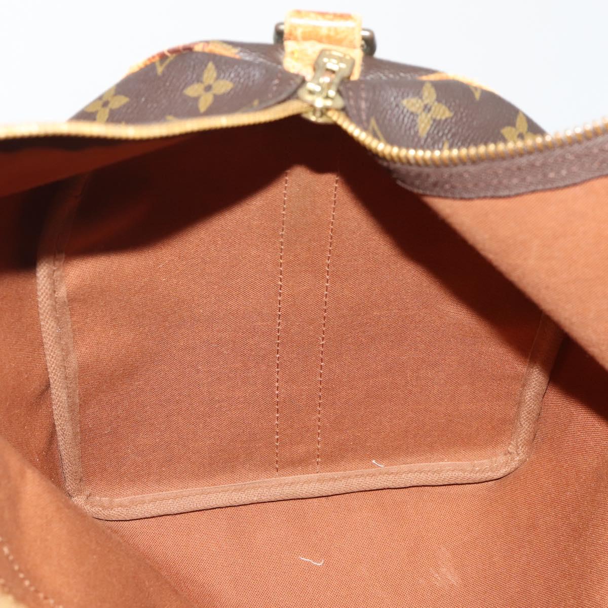 LOUIS VUITTON Monogram Keepall Bandouliere 45 Boston Bag M41418 LV Auth 193060