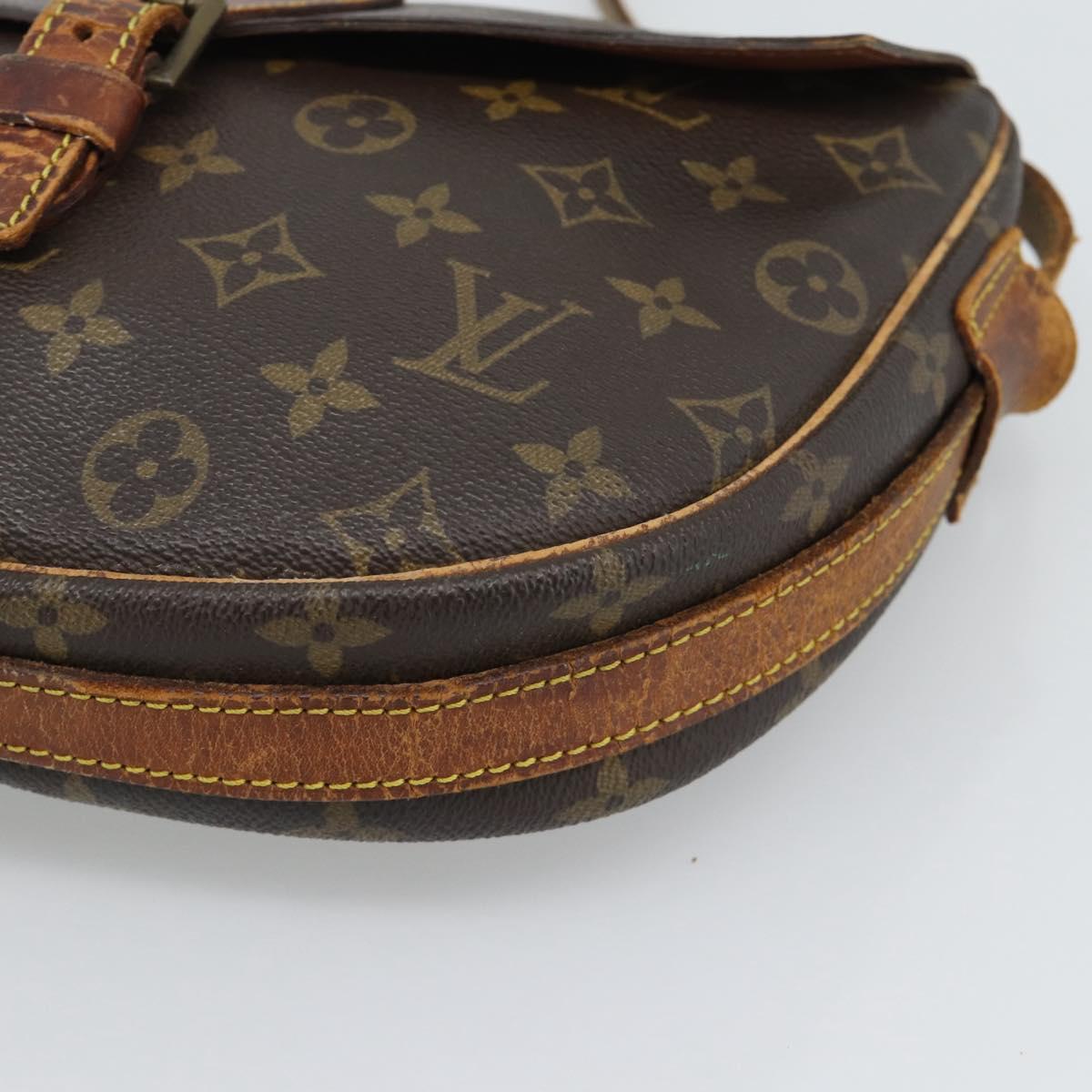 LOUIS VUITTON Monogram Jeune Fille GM Shoulder Bag M51225 LV Auth 193062