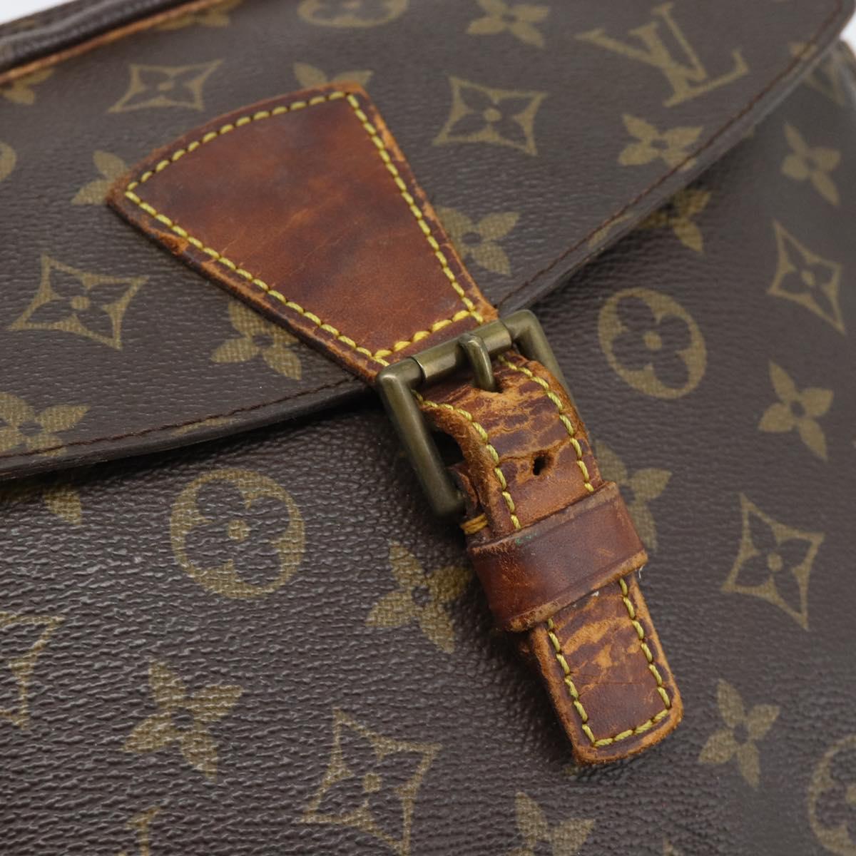 LOUIS VUITTON Monogram Jeune Fille GM Shoulder Bag M51225 LV Auth 193062