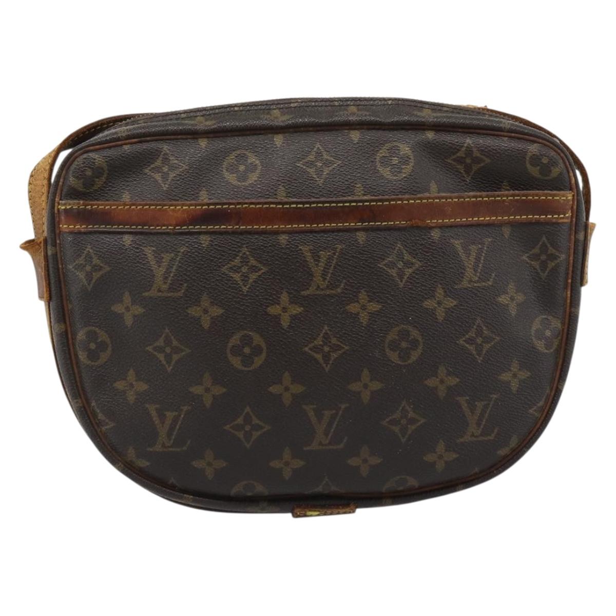 LOUIS VUITTON Monogram Jeune Fille GM Shoulder Bag M51225 LV Auth 193062
