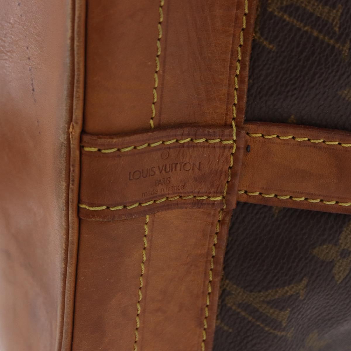 LOUIS VUITTON Monogram Noe Shoulder Bag M42224 LV Auth 193063