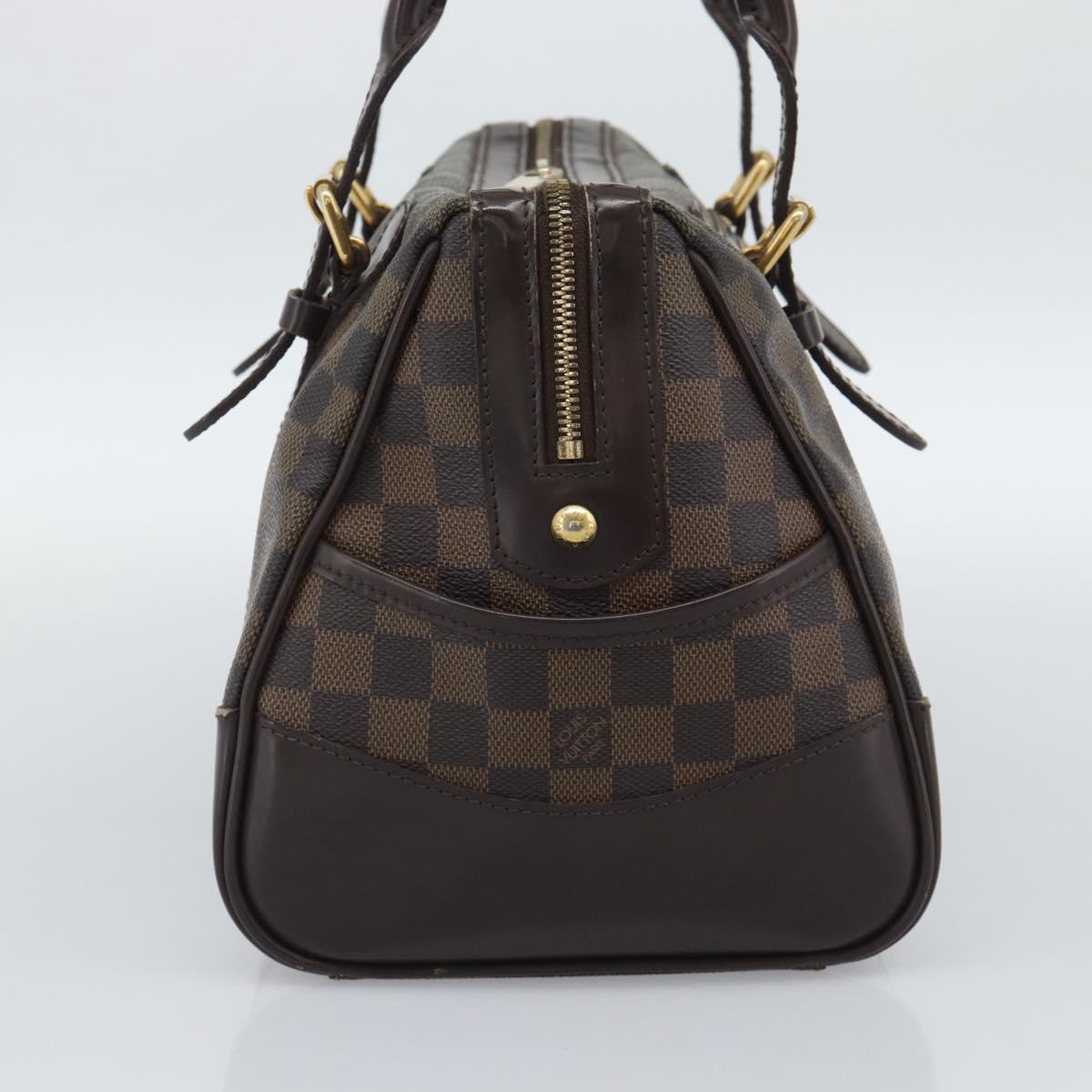 LOUIS VUITTON Damier Ebene Berkeley Hand Bag N52000 LV Auth 193081