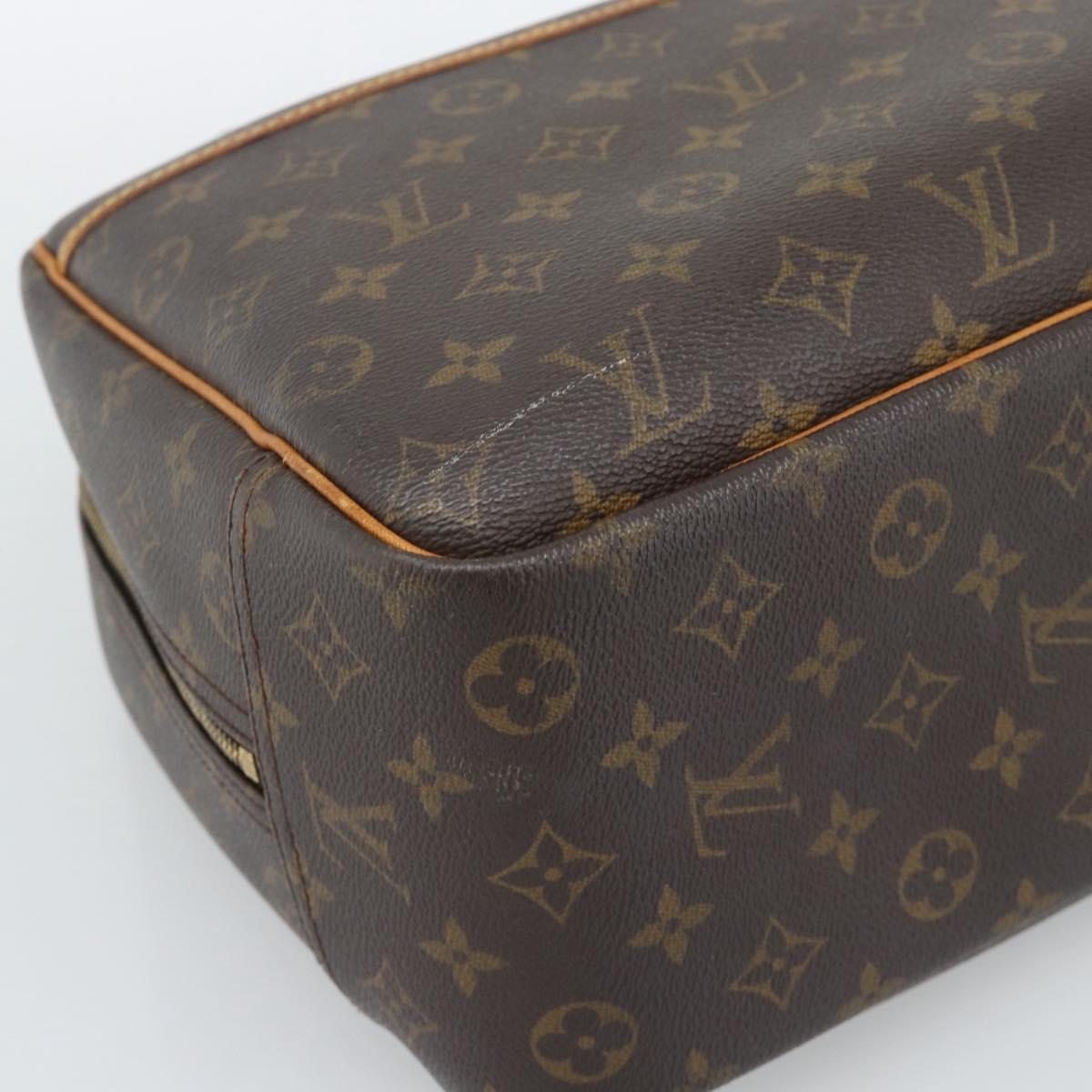 LOUIS VUITTON Monogram Deauville Hand Bag M47270 LV Auth 193090