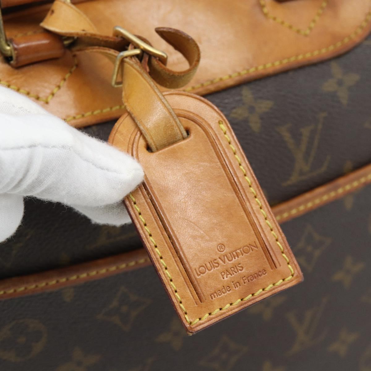 LOUIS VUITTON Monogram Deauville Hand Bag M47270 LV Auth 193090