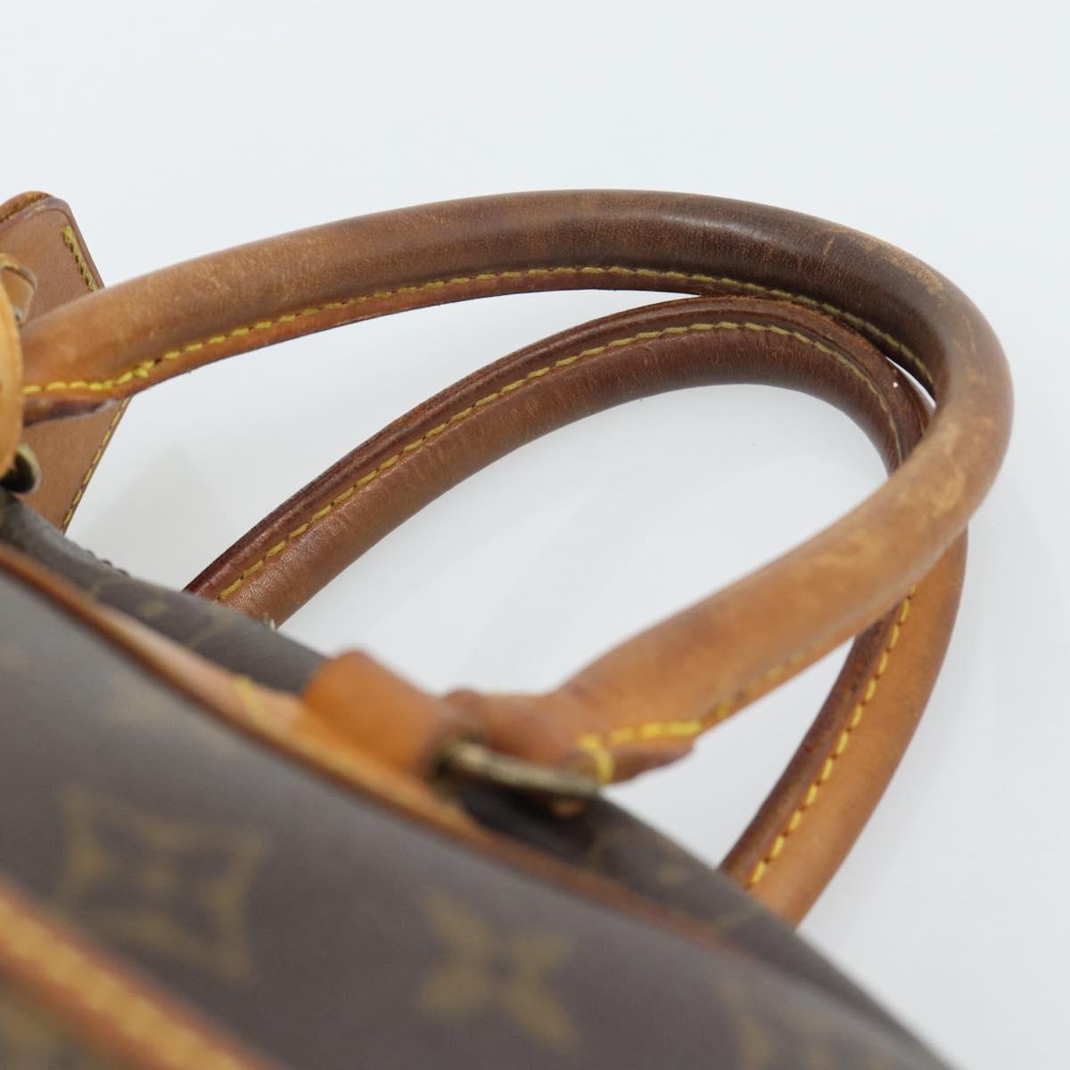 LOUIS VUITTON Monogram Deauville Hand Bag M47270 LV Auth 193090