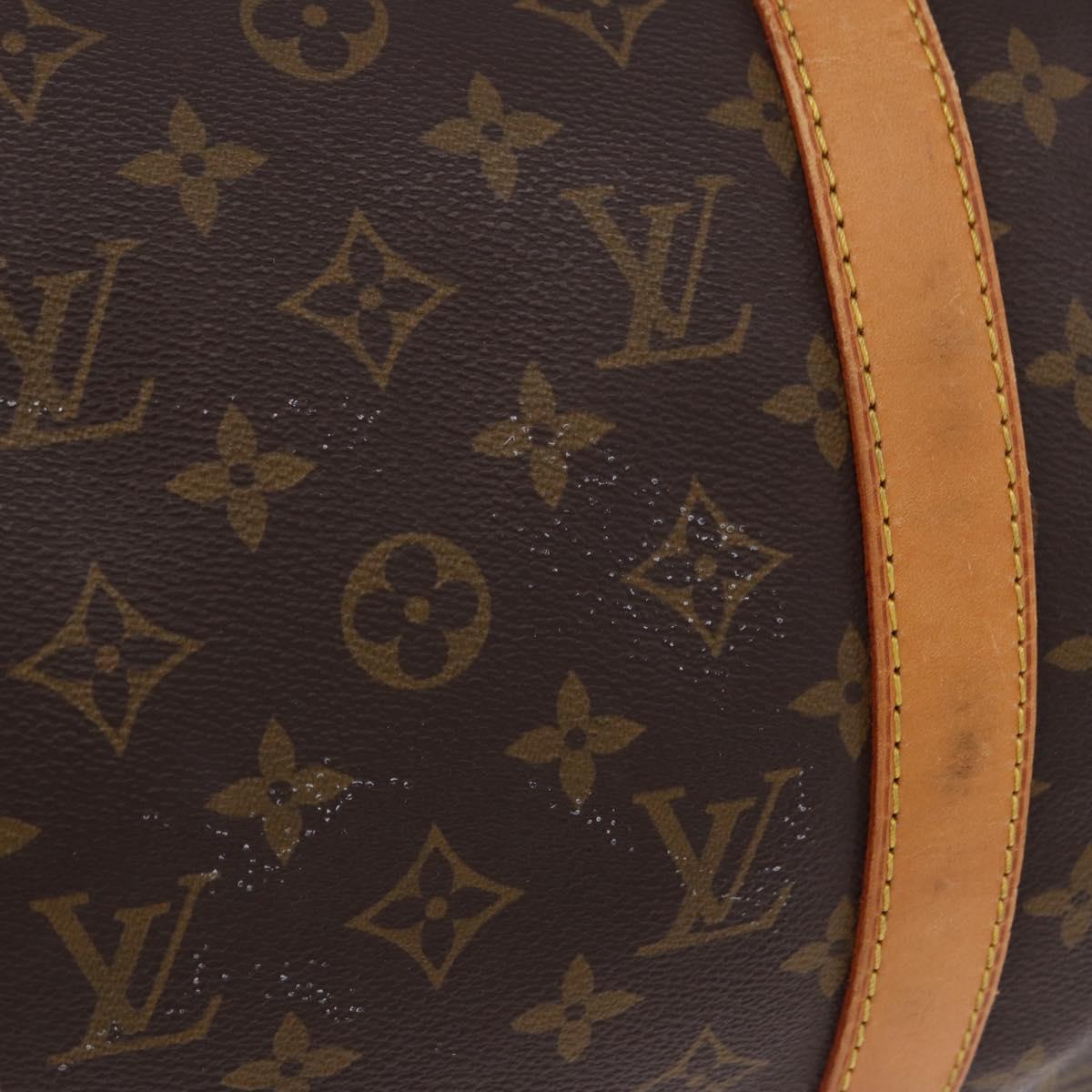 LOUIS VUITTON Monogram Sac Souple 45 Boston Bag M41624 LV Auth 193093