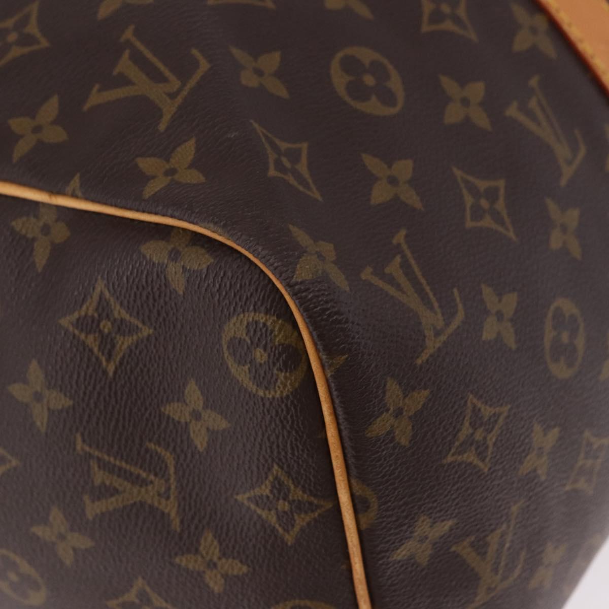 LOUIS VUITTON Monogram Sac Souple 45 Boston Bag M41624 LV Auth 193093