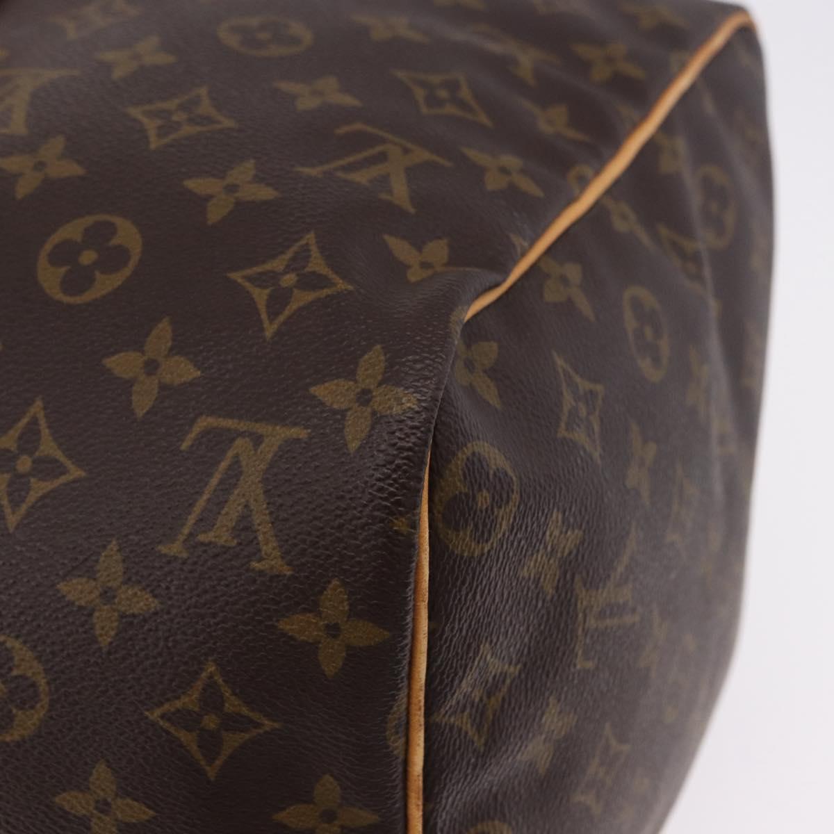 LOUIS VUITTON Monogram Sac Souple 45 Boston Bag M41624 LV Auth 193093