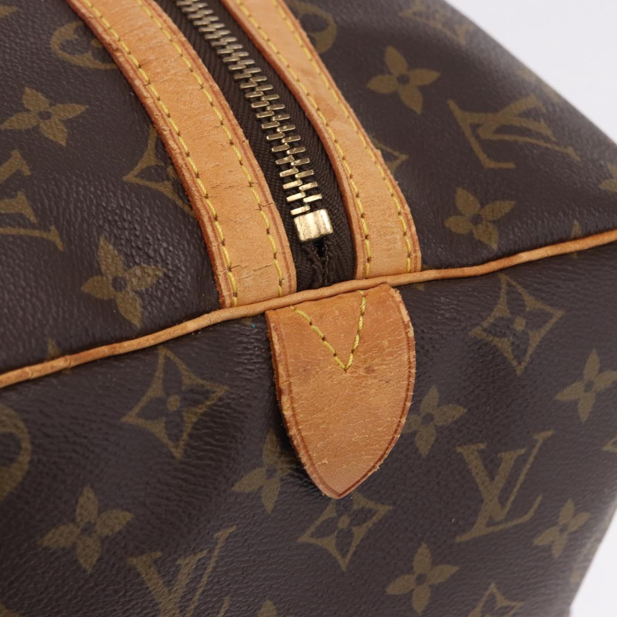 LOUIS VUITTON Monogram Sac Souple 45 Boston Bag M41624 LV Auth 193093