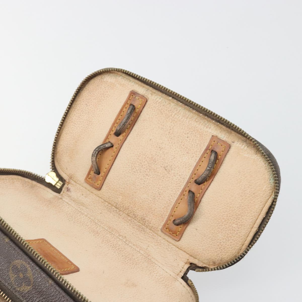 LOUIS VUITTON Monogram Trousse Brush PM Cosmetic Pouch M47510 LV Auth 193098