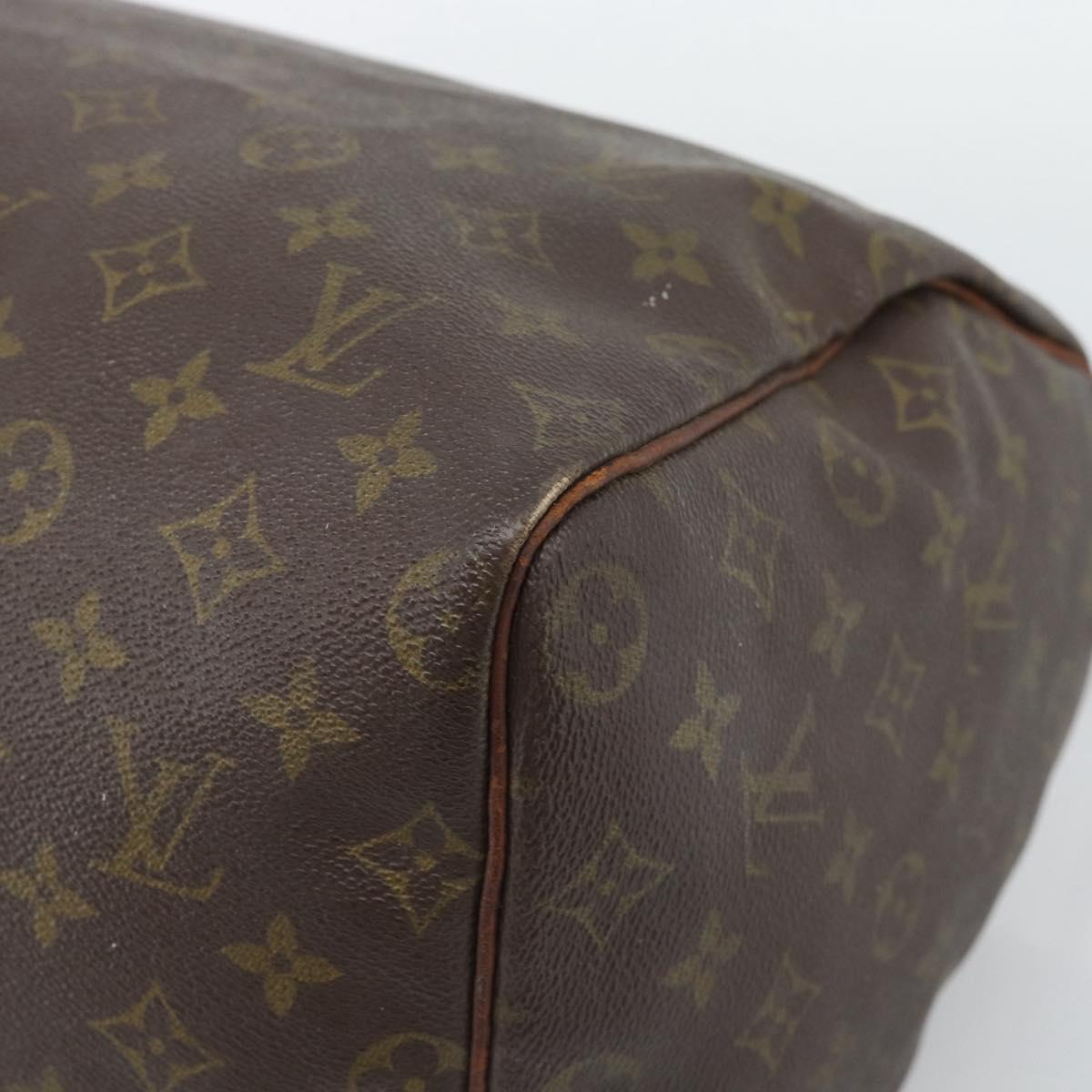 LOUIS VUITTON Monogram Speedy 40 Hand Bag M41522 LV Auth 193119