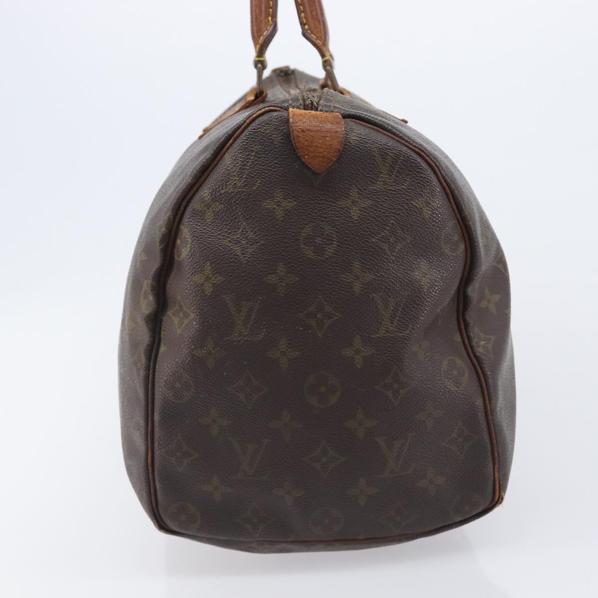 LOUIS VUITTON Monogram Speedy 40 Babylone Hand Bag 2 Set LV Auth 193119
