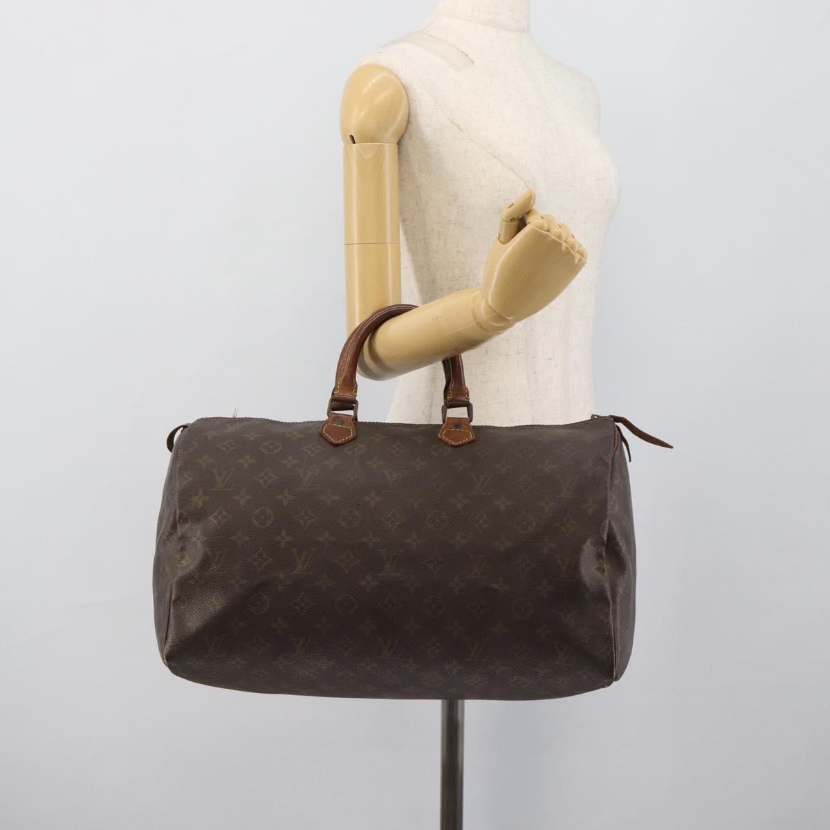 LOUIS VUITTON Monogram Speedy 40 Hand Bag M41522 LV Auth 193119