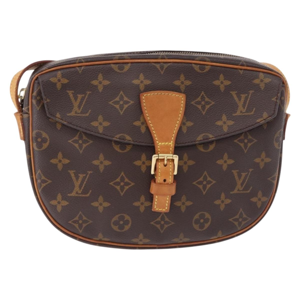 LOUIS VUITTON Monogram Jeune Fille MM Shoulder Bag M51226 LV Auth 193120A