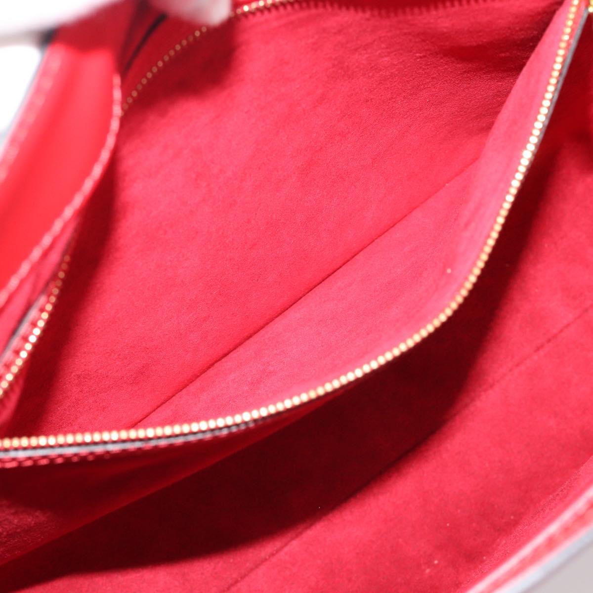LOUIS VUITTON Epi Duplex Tote Bag Red M52427 LV Auth 193121V