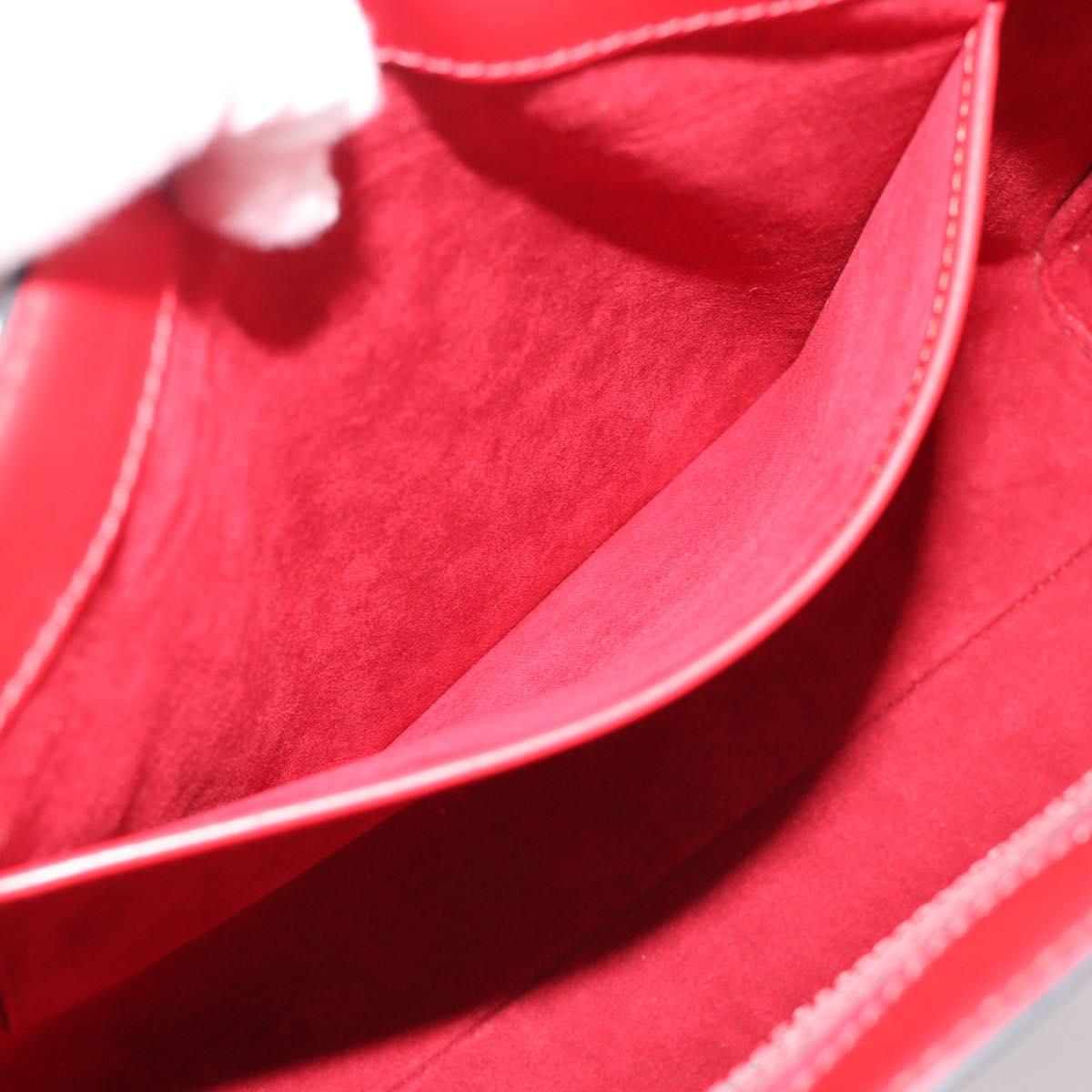 LOUIS VUITTON Epi Duplex Tote Bag Red M52427 LV Auth 193121V