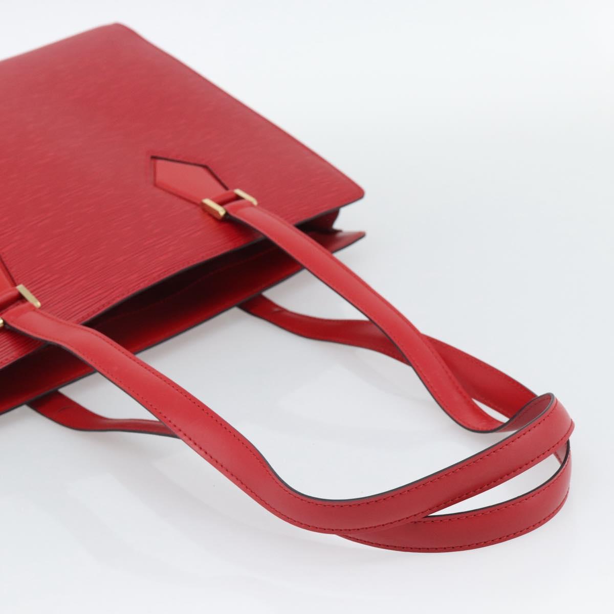 LOUIS VUITTON Epi Duplex Tote Bag Red M52427 LV Auth 193121V
