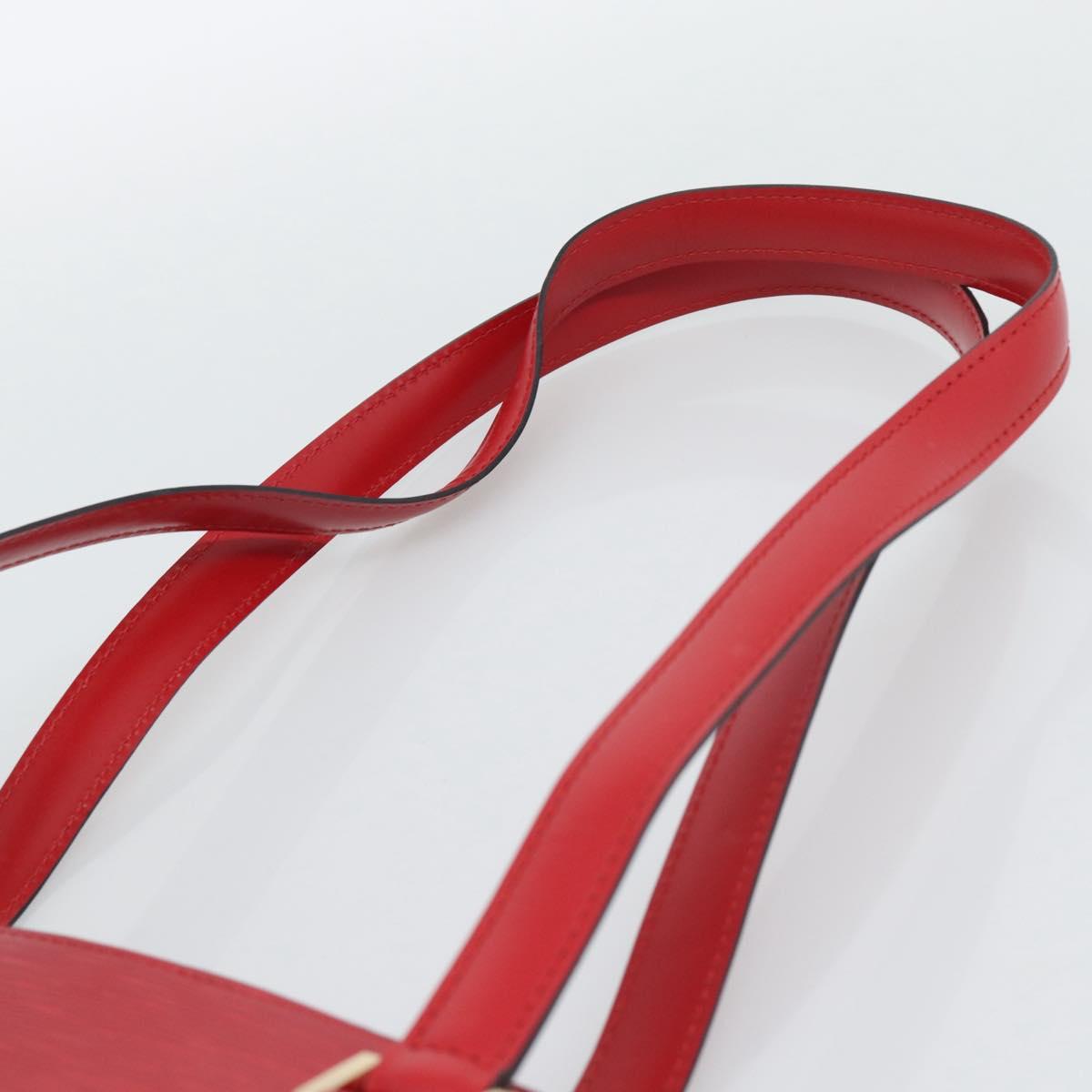 LOUIS VUITTON Epi Duplex Tote Bag Red M52427 LV Auth 193121V