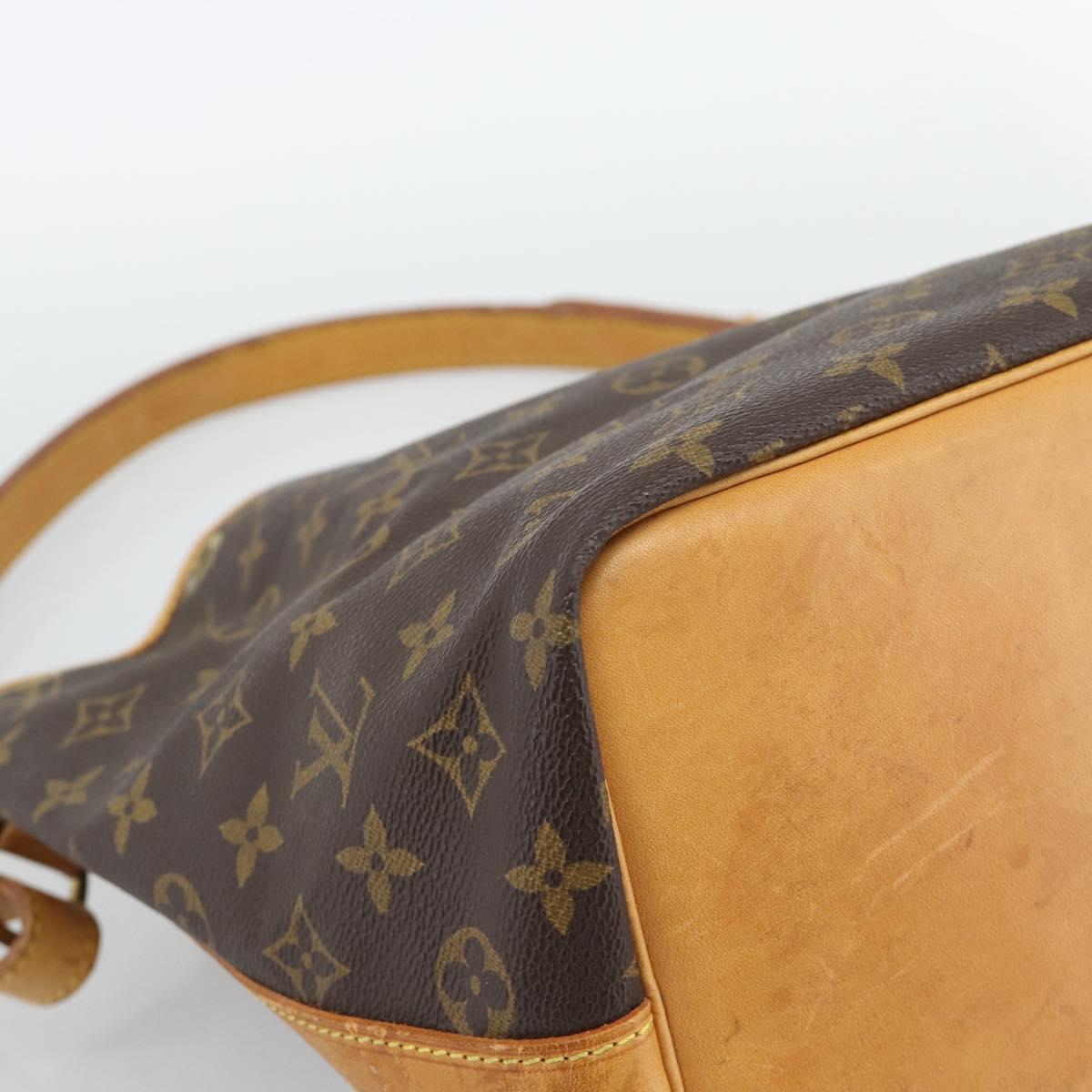 LOUIS VUITTON Monogram Petit Noe Shoulder Bag M42226 LV Auth 193137