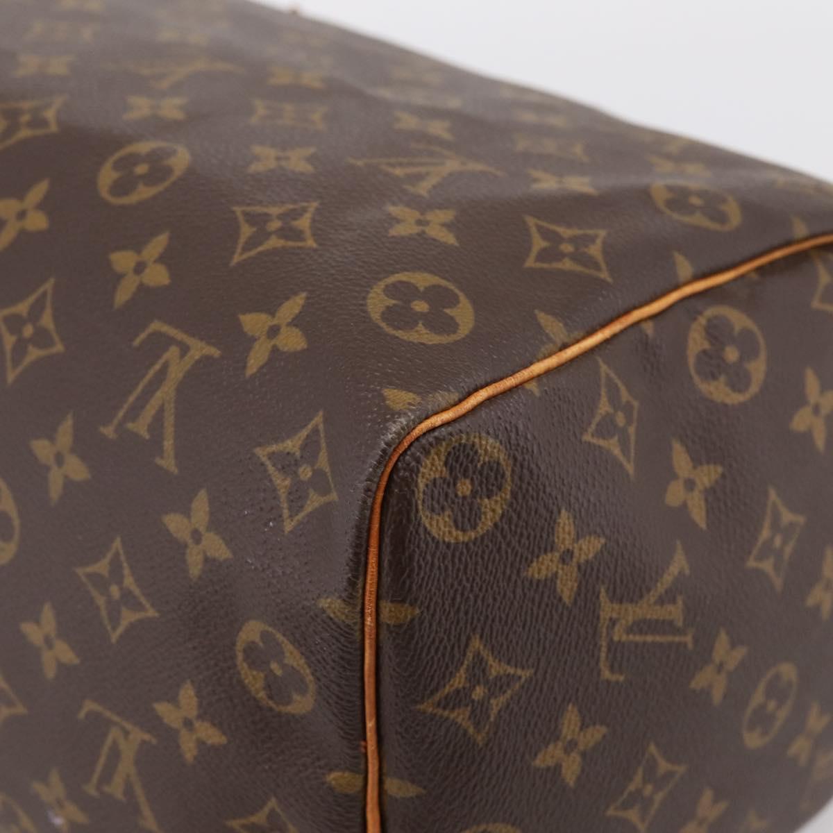 LOUIS VUITTON Monogram Speedy 35 Hand Bag M41524 LV Auth 193145V