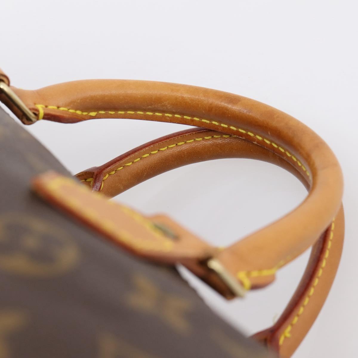 LOUIS VUITTON Monogram Speedy 35 Hand Bag M41524 LV Auth 193145V