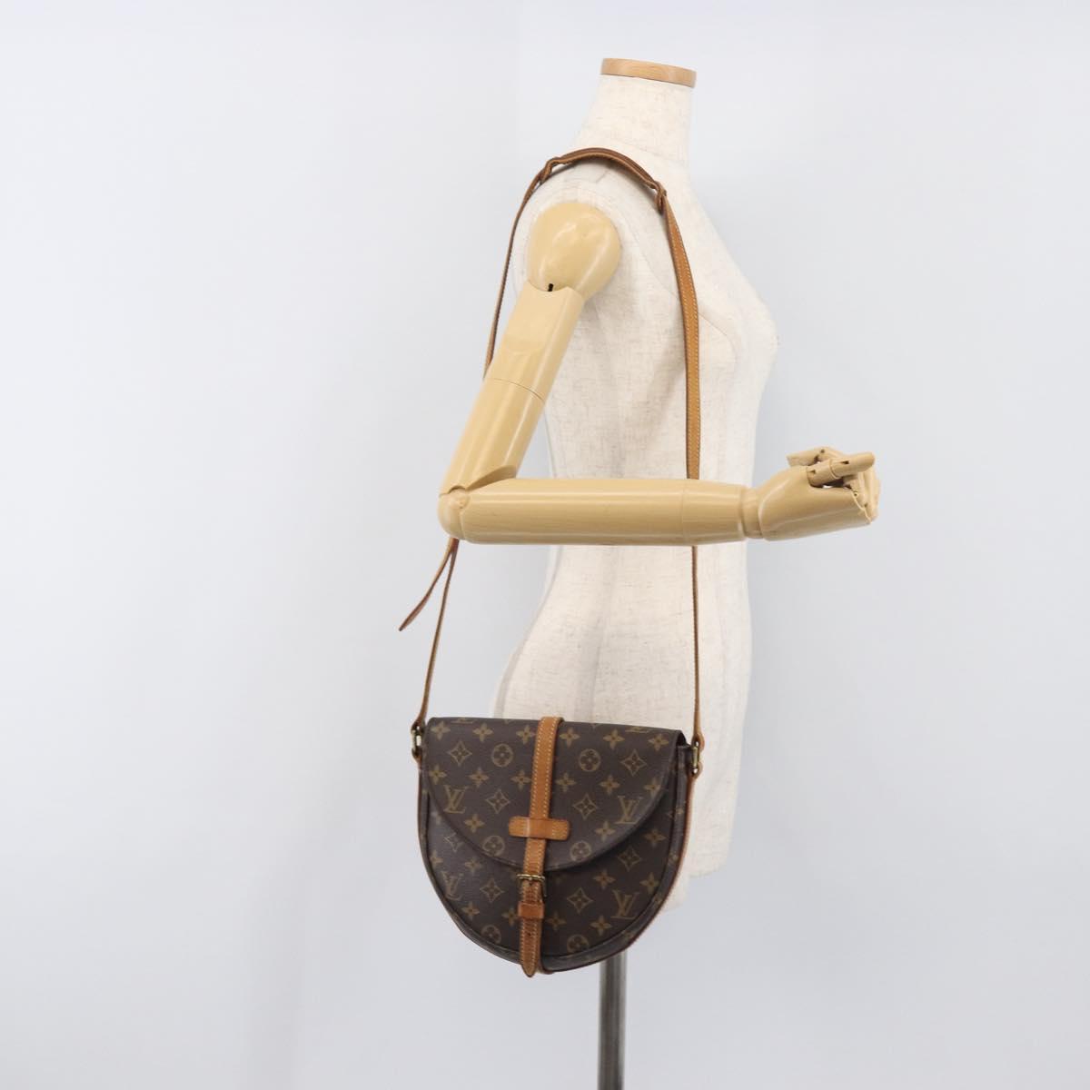 LOUIS VUITTON Monogram Chantilly MM Shoulder Bag M51233 LV Auth 193151