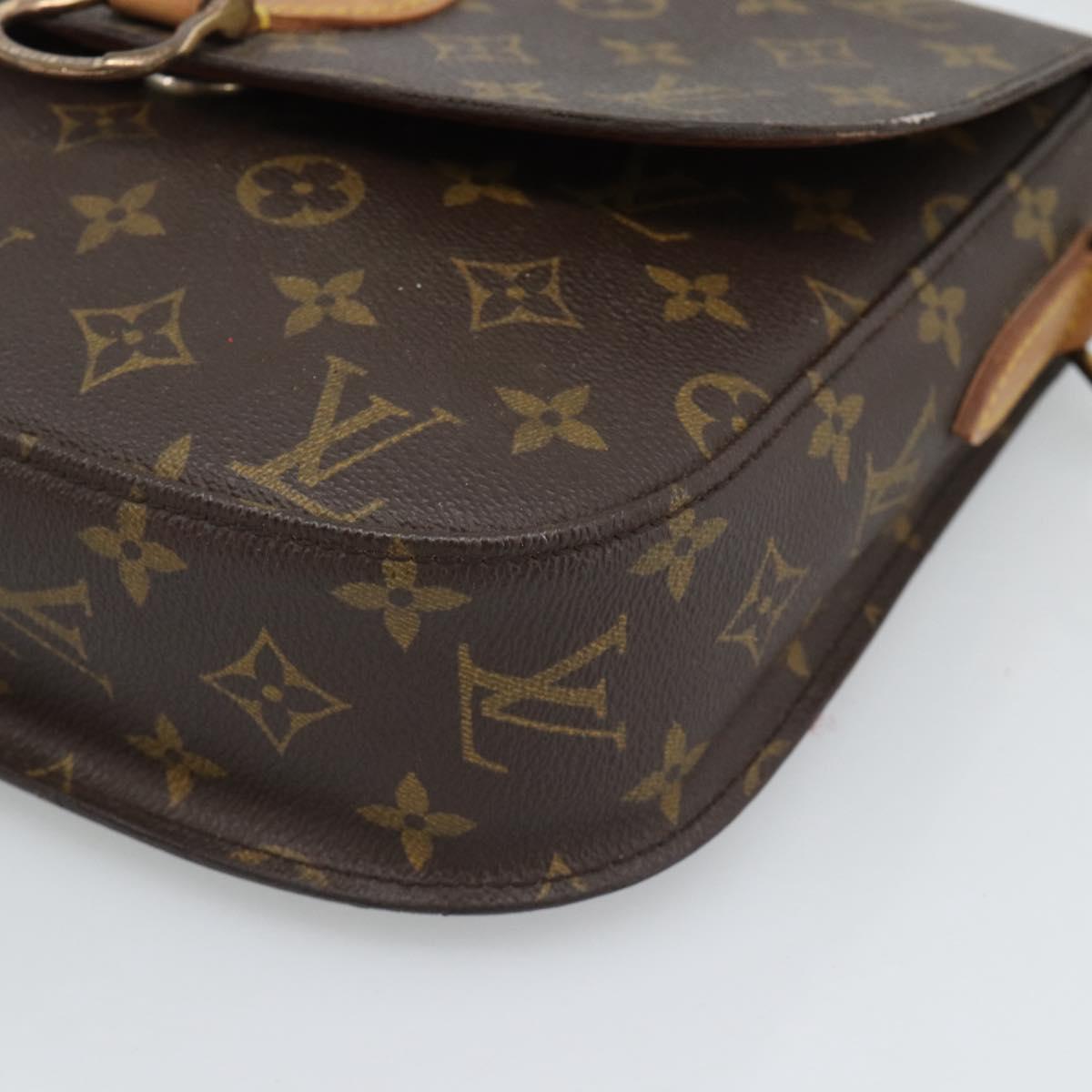 LOUIS VUITTON Monogram Saint Cloud GM Shoulder Bag M51242 LV Auth 193153