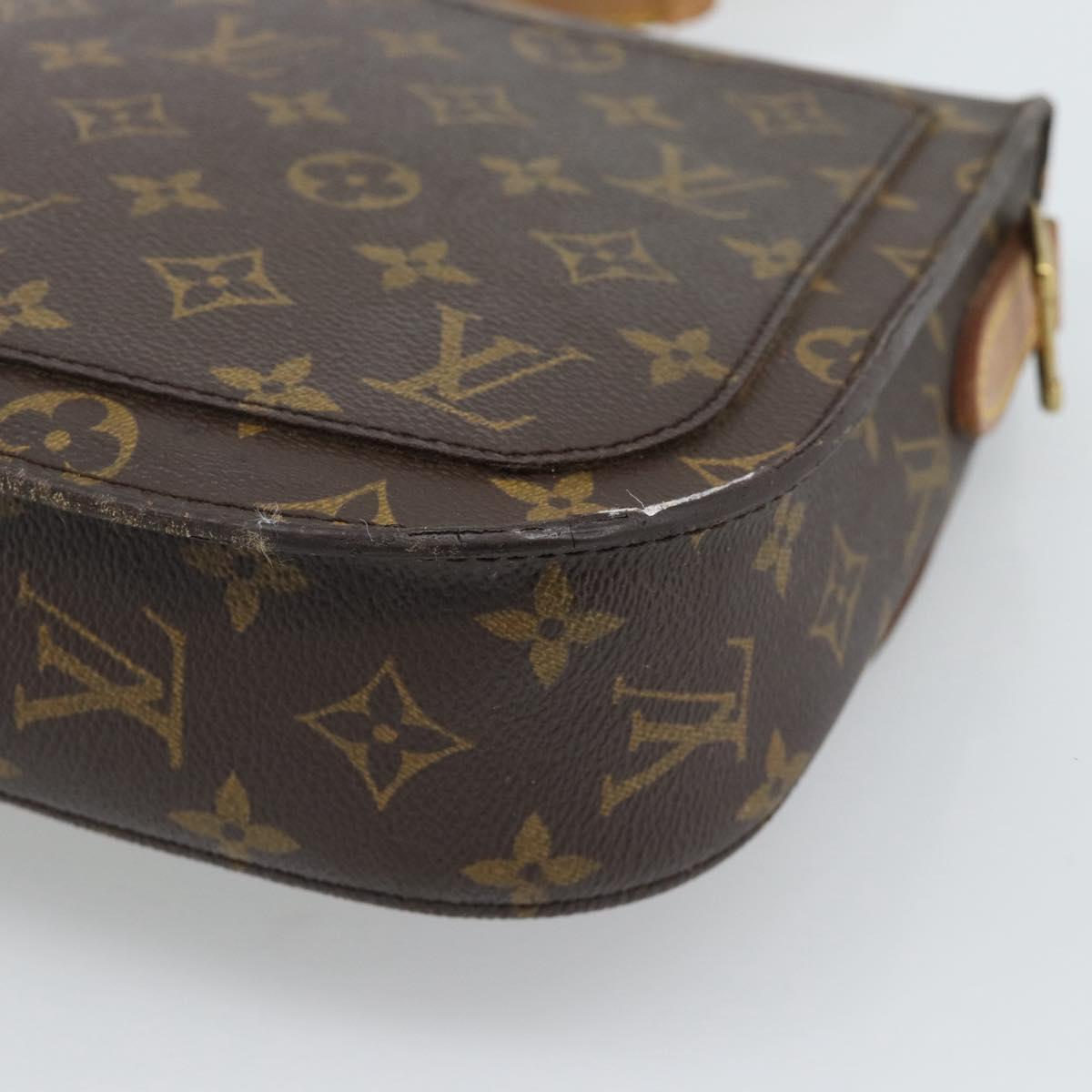 LOUIS VUITTON Monogram Saint Cloud GM Shoulder Bag M51242 LV Auth 193153