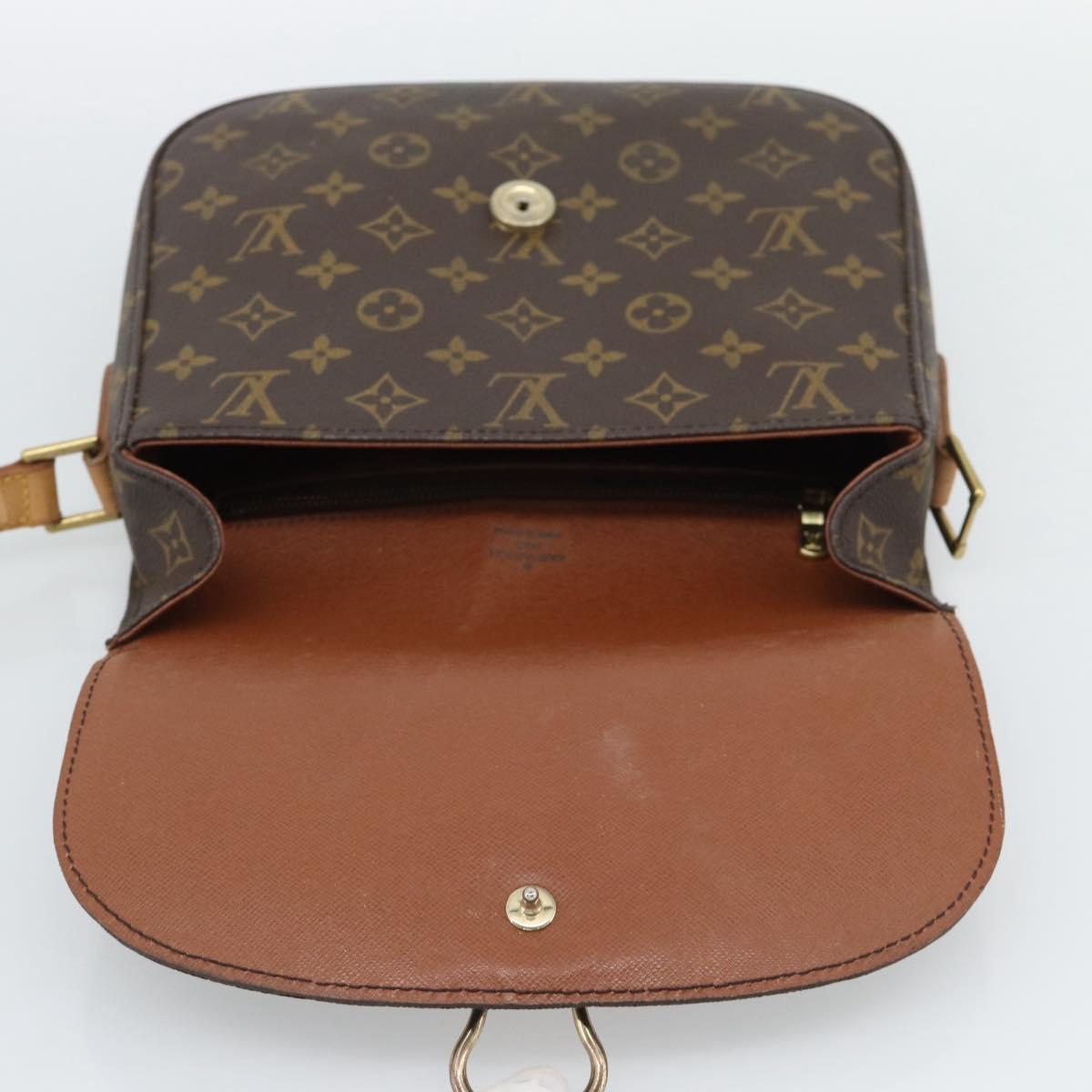 LOUIS VUITTON Monogram Saint Cloud GM Shoulder Bag M51242 LV Auth 193153