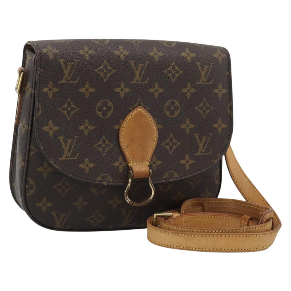 LOUIS VUITTON Monogram Saint Cloud GM Shoulder Bag M51242 LV Auth 193153