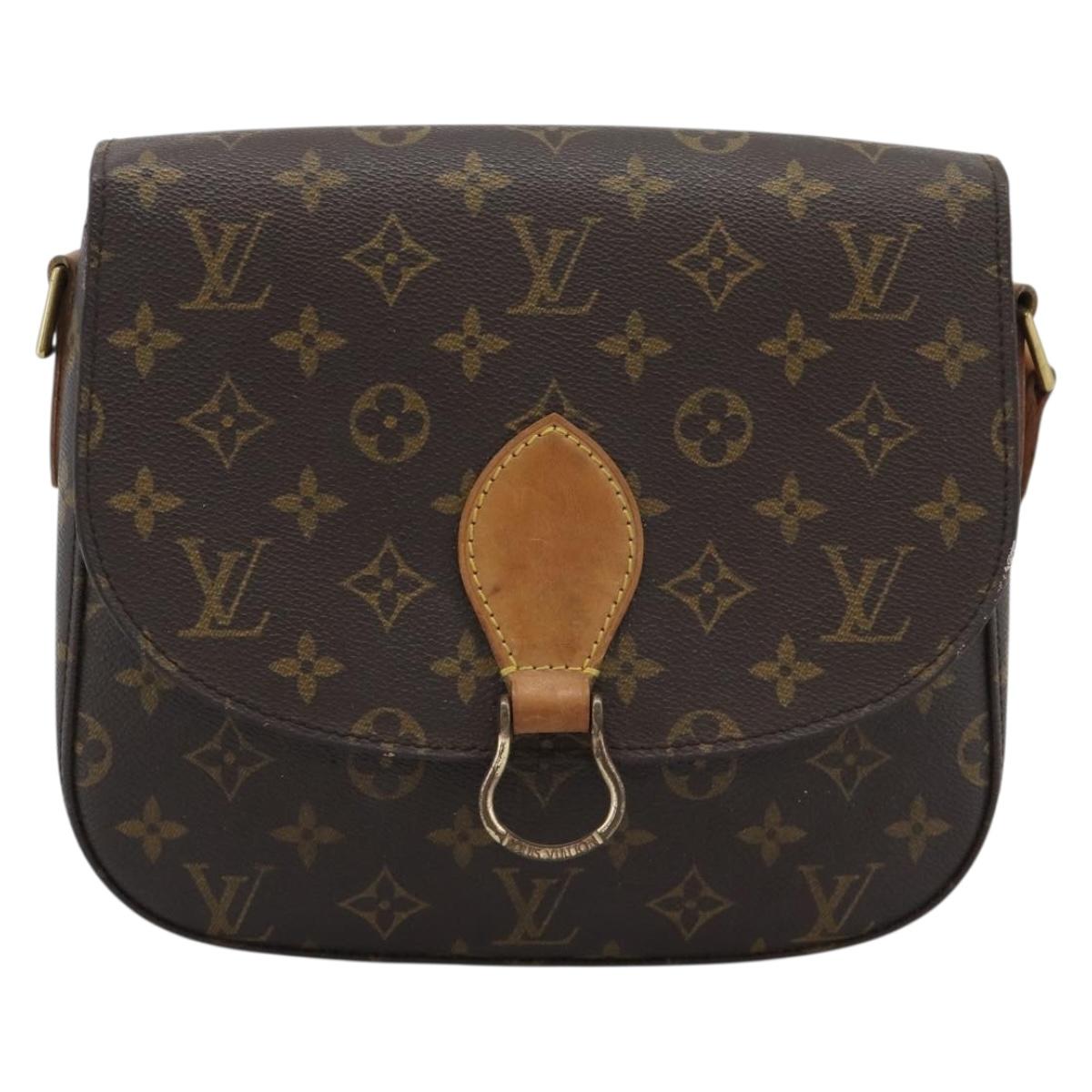 LOUIS VUITTON Monogram Saint Cloud GM Shoulder Bag M51242 LV Auth 193153