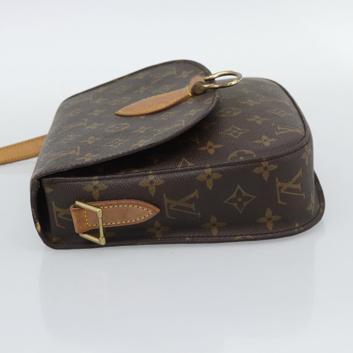 LOUIS VUITTON Monogram Saint Cloud GM Shoulder Bag M51242 LV Auth 193153