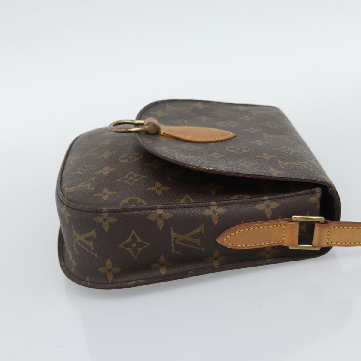 LOUIS VUITTON Monogram Saint Cloud GM Shoulder Bag M51242 LV Auth 193153
