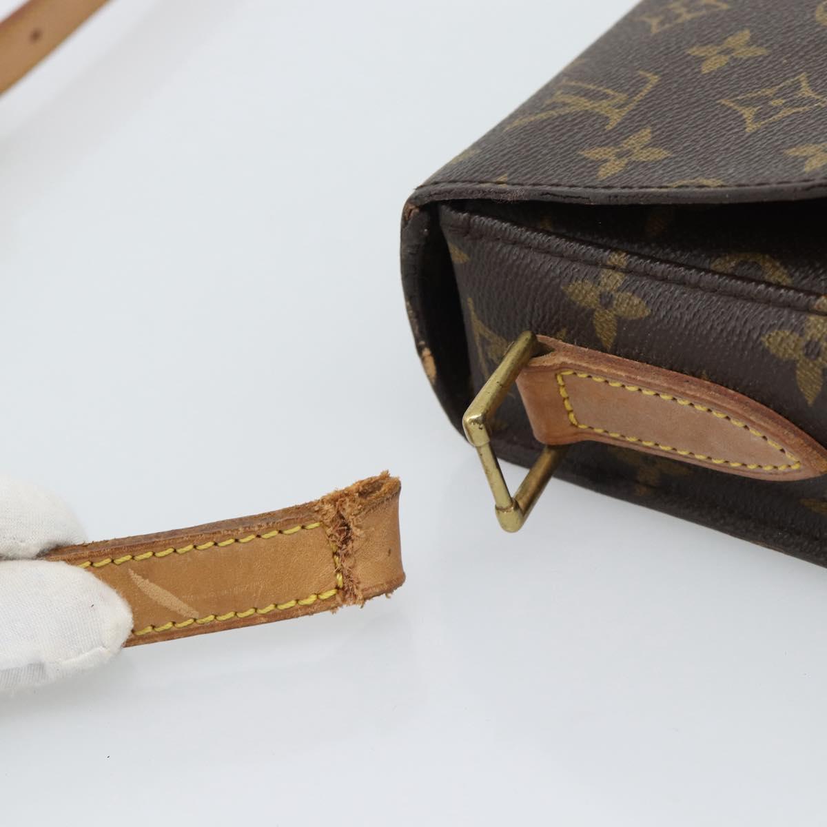LOUIS VUITTON Monogram Saint Cloud GM Shoulder Bag M51242 LV Auth 193153
