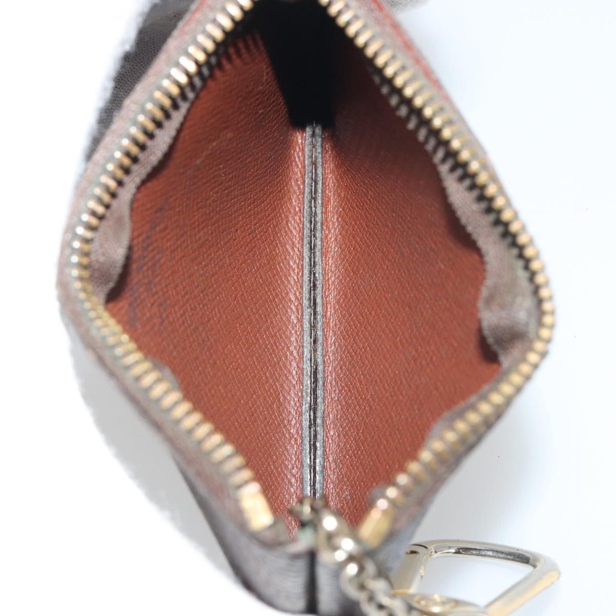 LOUIS VUITTON Monogram Pochette Cles Coin Purse M62650 LV Auth 193155