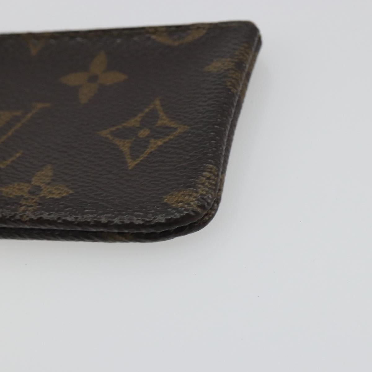 LOUIS VUITTON Monogram Pochette Cles Coin Purse M62650 LV Auth 193155