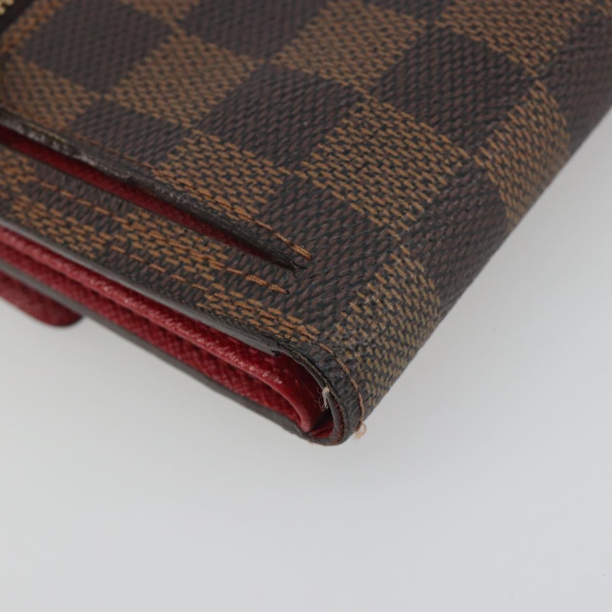LOUIS VUITTON Damier Ebene Portefeuille Koala Bifold Wallet N60005 Auth 193156A