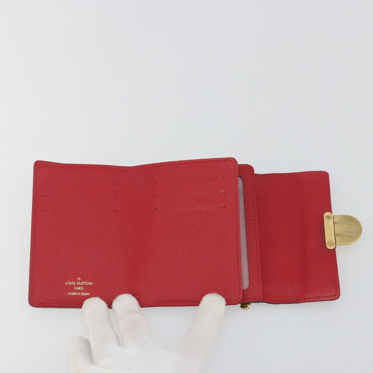LOUIS VUITTON Damier Ebene Portefeuille Koala Bifold Wallet N60005 Auth 193156A